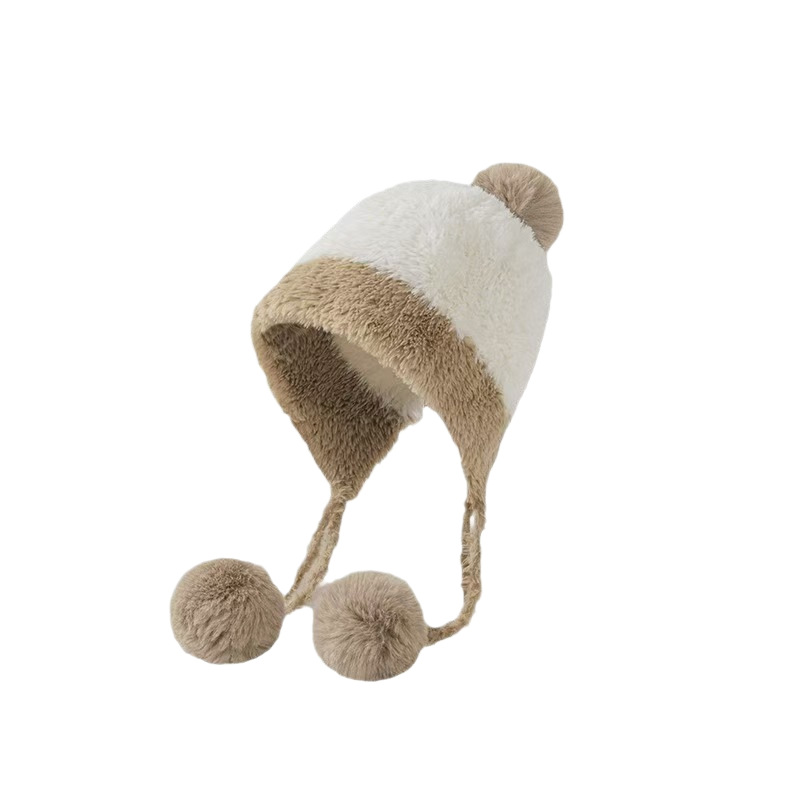 Maglia autunno inverno per donna calda traspirante antivento moda nuovo 2025 grande circonferenza della testa filato snellente viso_voghion.com