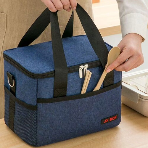 Takeout insulated lunch box with thick aluminum foil, food preservation bag, outdoor picnic ice bag, large size