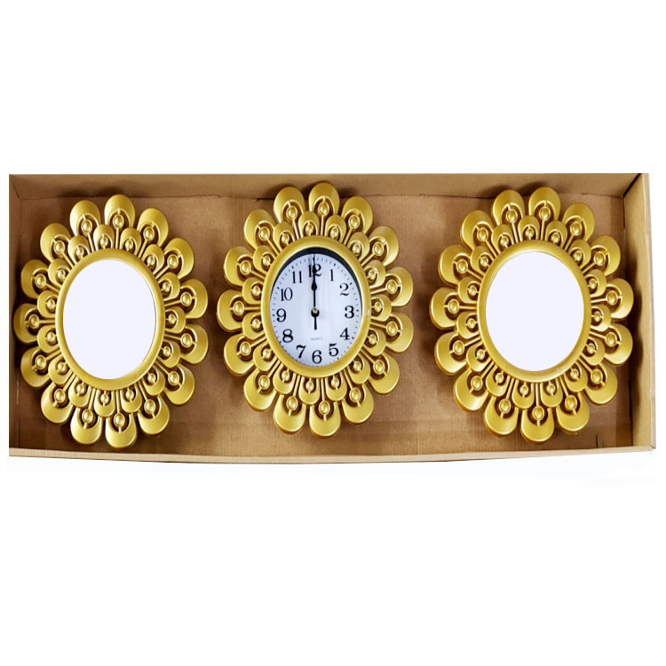 Reloj de pared nórdico para sala, reloj doméstico de fondo de sofá, diseño moderno simple/arte abstracto, reloj de pared triple