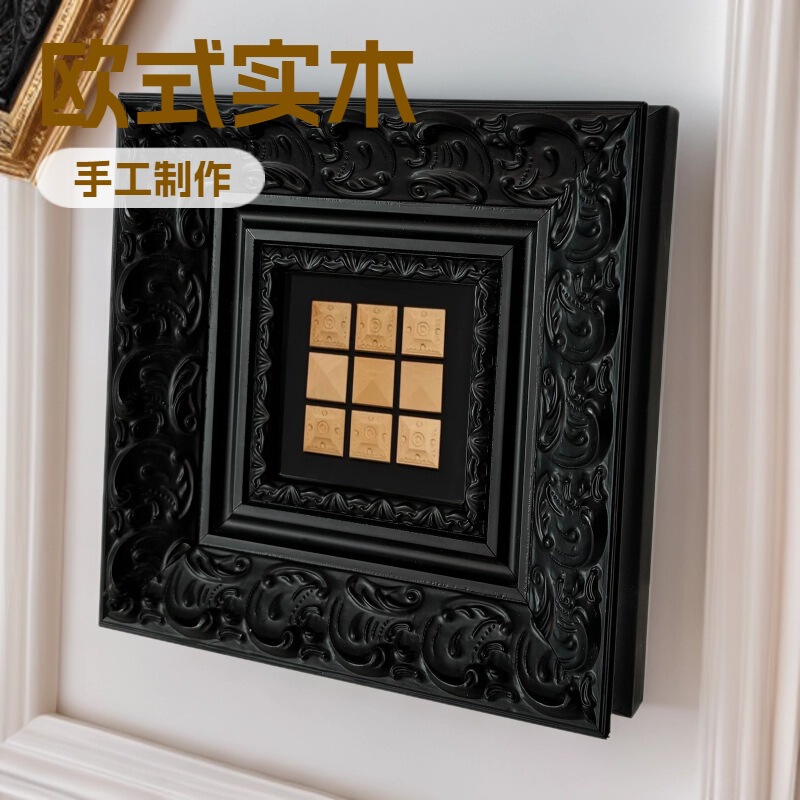 Oil Painting Frame European-Style Solid Wood Printed Picture Frame Empty Frame Mounting Photo Frame Decorative Wall Hanging Oil Painting Outer Frame 7inch Photo Frame Oil Painting Frame European-Style Solid Wood Printed Picture Frame Empty Frame Mounting Photo Frame Decorative Wall Hanging Oil Painting Outer Frame 7inch Photo Frame