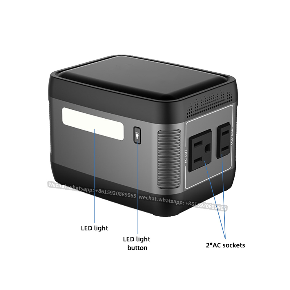 Transfronterizo 110V 220V mini fuente de alimentación inalámbrica de almacenamiento de energía 100W mini fuente de alimentación portátil de carga rápida