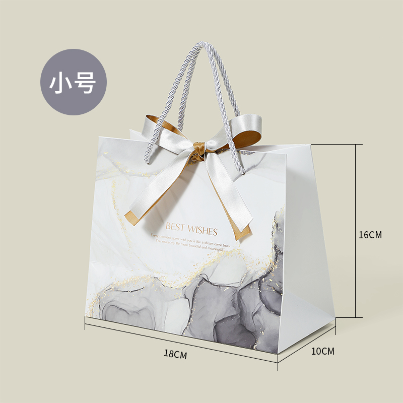 Bolsa de regalo de lujo ligera tienda de ropa bolsa bolsa de mano bolsa de compras bolsa de papel regalo bolsa de embalaje personalizada