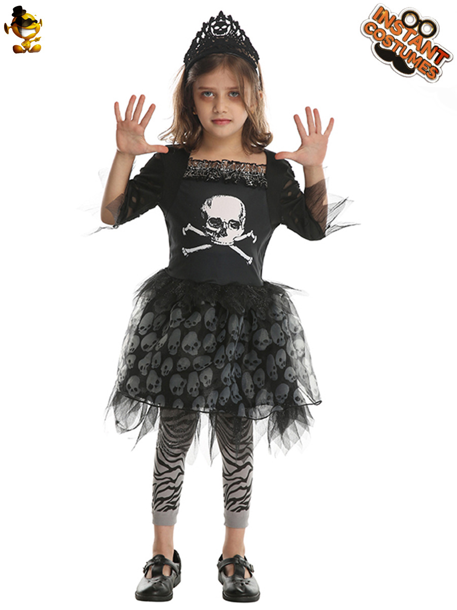 Traje de falda pirata para niños de Halloween