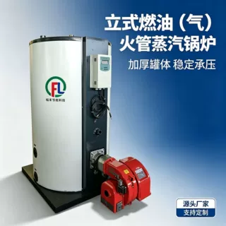 立式燃油燃气蒸汽发生器全自动工业锅炉恒温加热节能高效供热设备
