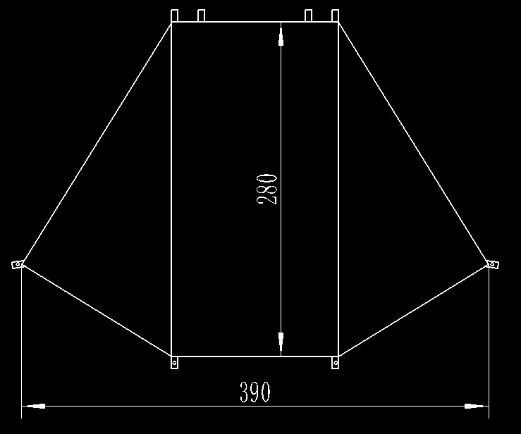 Cross-border best-selling car side awning for self-driving tours, suction-cup type black vinyl sunshade, car side tent for outdoor camping, car rear awning