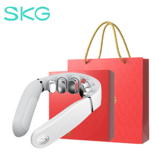 Skg G5 Series Cervical Spine Massager Neck Traction Device Red Light Hot Compress U-Shaped Pillow Pulse Kneading Physiotherapy Neck Protection