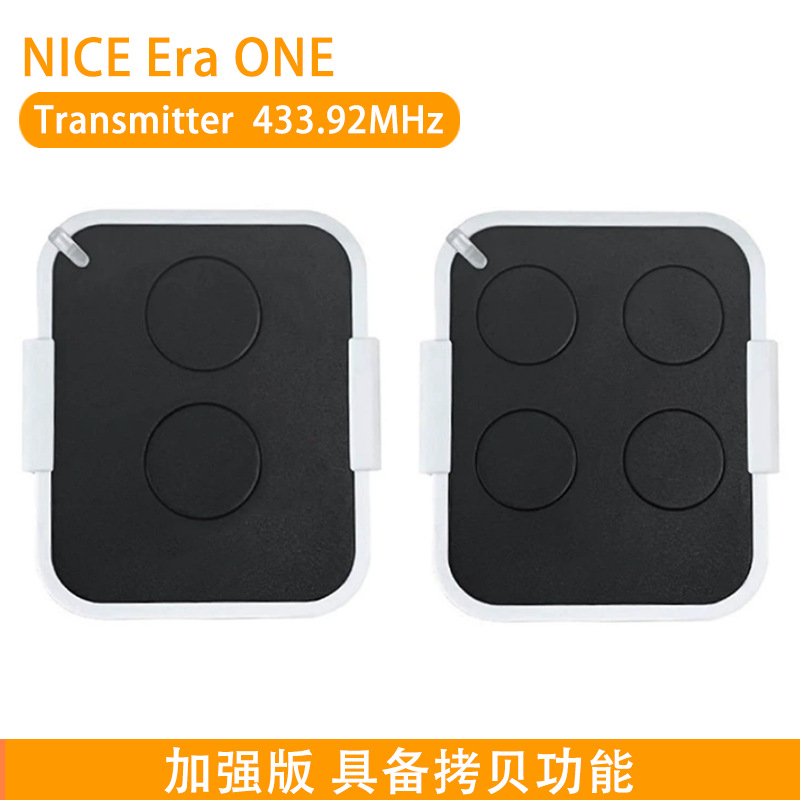 Nice Era One On2E On4E 433.92Mhz Garage Door Rolling Code Remote Control Flo2Re