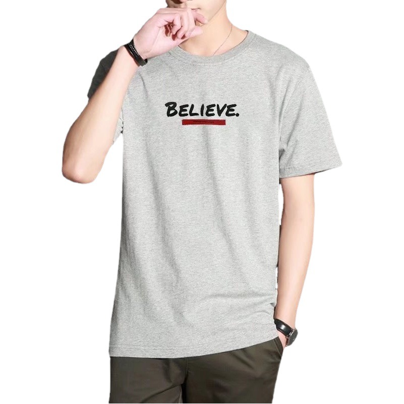 2024 nueva camiseta de los hombres de manga corta Camisa de fondo camiseta de los hombres media manga impresa puesto de moda productos de la fábrica de verano