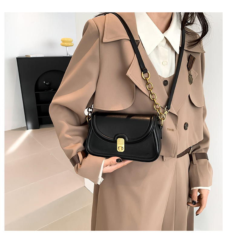 Women's Crossbody Bag Retro Shoulder Bag Small Versatile Handbag_voghion.com