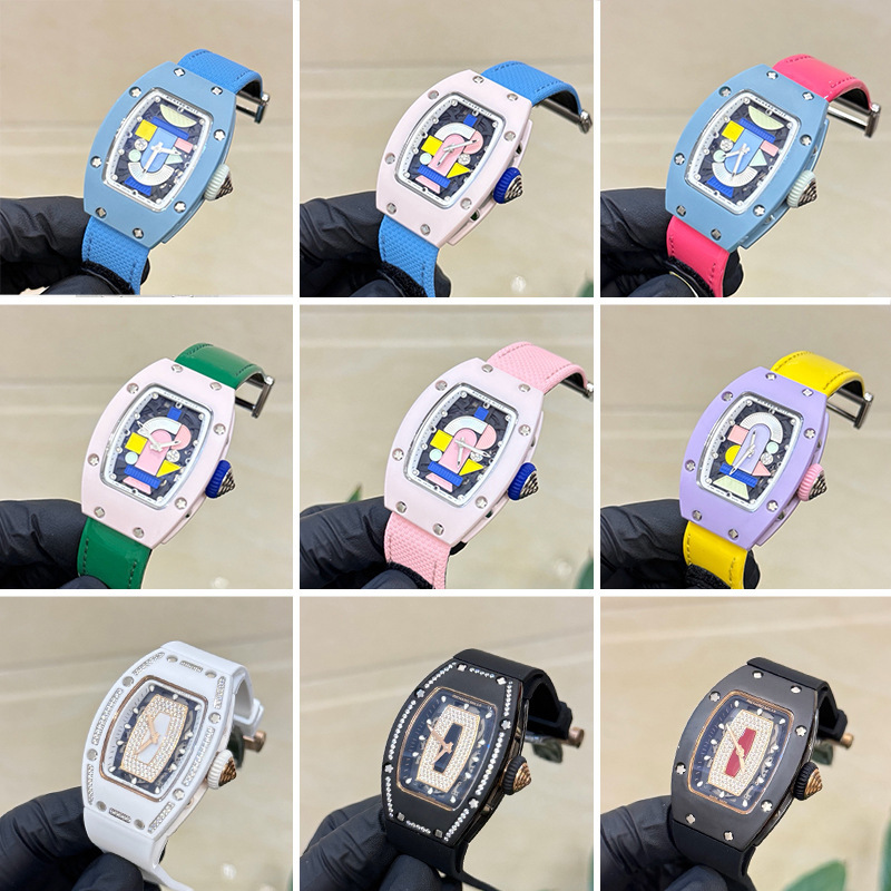 Rm07-03 Lipstick Richard Mille Jb Women's Model Zf Barrel Bbr Cross-Border Foreign Trade Mechanical Ys High-End Watch