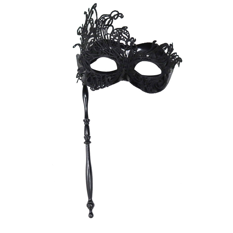 Amazon máscaras de encaje de mano máscaras de mitad de cara máscaras misteriosas de baile de maquillaje de fiesta