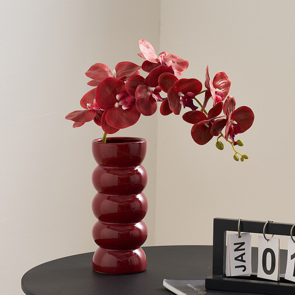 Medium style vase Nordic ins new house ceramic simple fashion art…