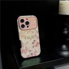 欧美轻奢适用苹果17手机壳大视窗iPhone16ProMax全包14防摔13女15