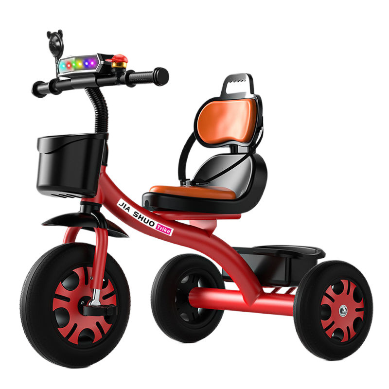 Triciclo para niños, carritos, bicicletas, bicicletas, bebés grandes, bicicletas de tres ruedas.