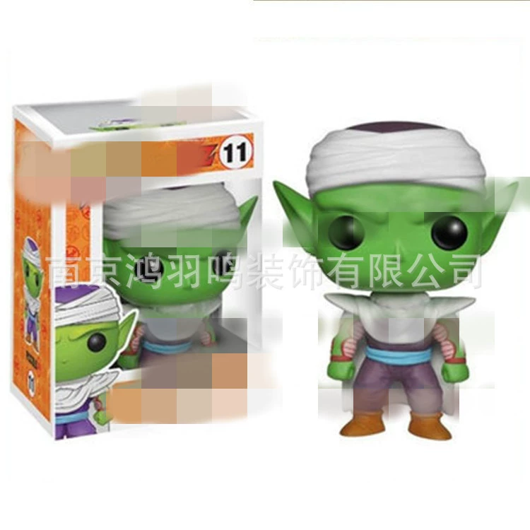 К версия Dragon Ball Фанко Поп аниме hand-made игрушка модель настольное украшение Сунь Укун Вегета