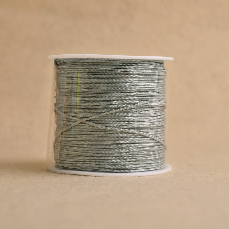 71 / 73 / 72 No. 0.4 / 0.8mm hilo de jade hilo de cuentas diy hilo tejido a mano línea de unión colgante alambre de nudo chino image 37