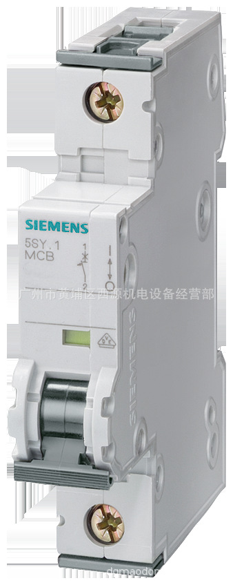 5SY7263-7 西门子小型断路器 400V 15kA 2极 C63A T=70mm