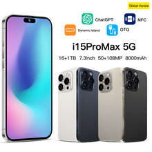 i15promax跨境4G网6+128现货NFC新爆款6.8寸安卓智能手机外贸代发