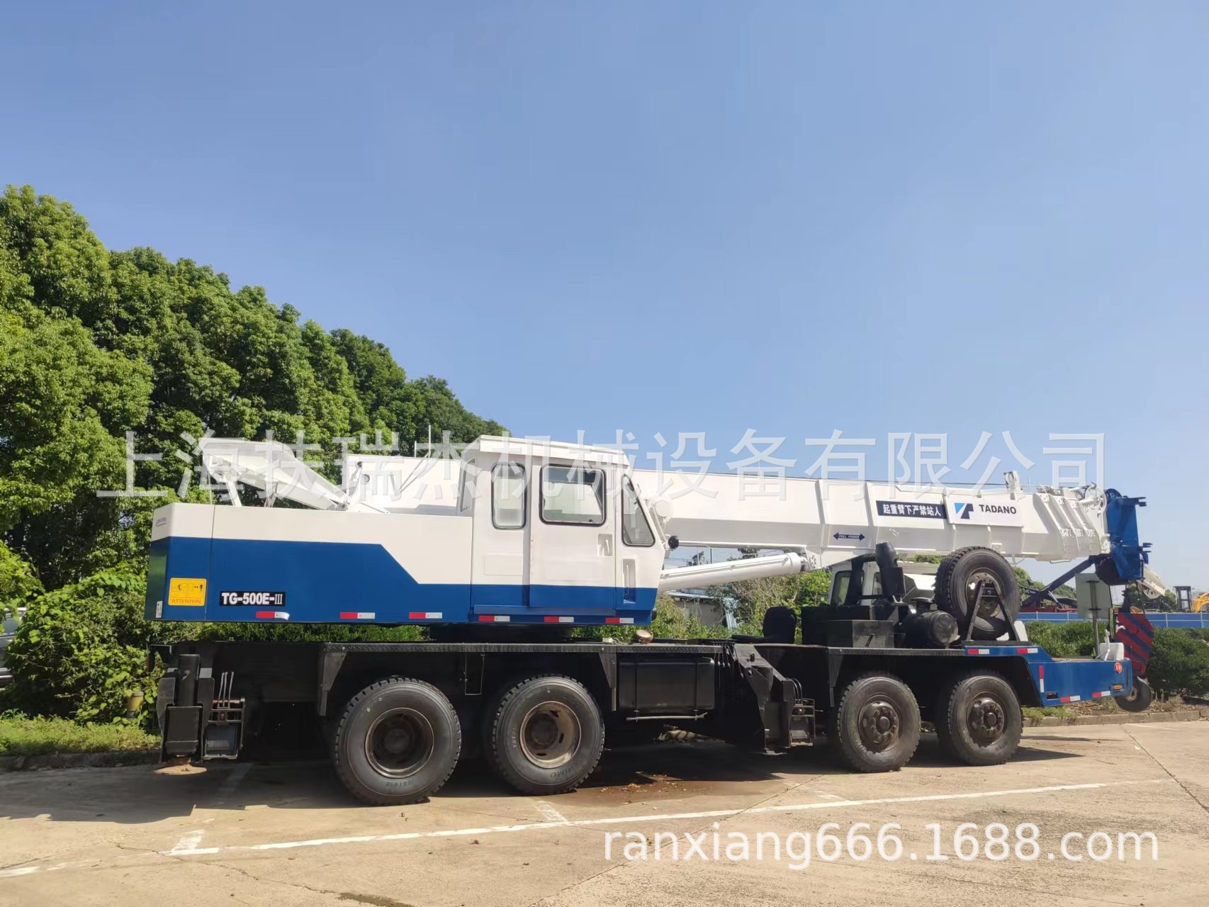 现货出口  多田野二手汽车吊 tadano50吨汽车吊 起重机50吨吊机