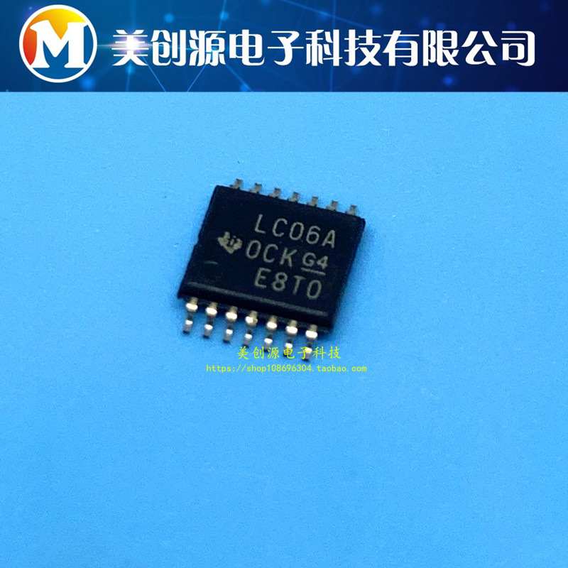 全新原装 SN74LVC06APWR 丝印LC06A 74LVC06贴片TSSOP14 逻辑芯片