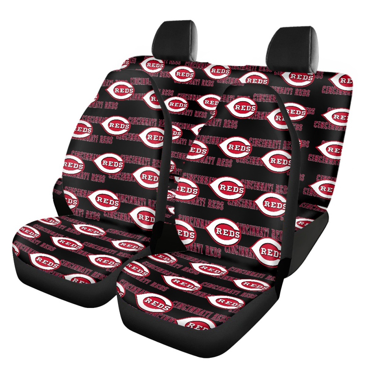 Cross-border MLB team-themed car seat covers, featuring the Milwaukee Brewers logo, for car seat protection