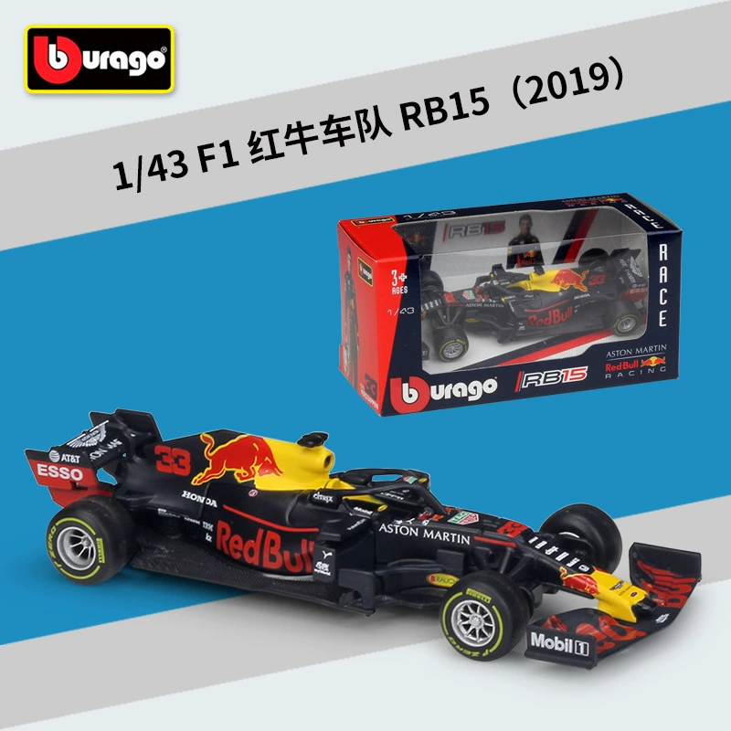 比美高 Racing car, реалистичная металлическая модель автомобиля, минифигурка, масштаб 1:43, 2019, подарок на день рождения