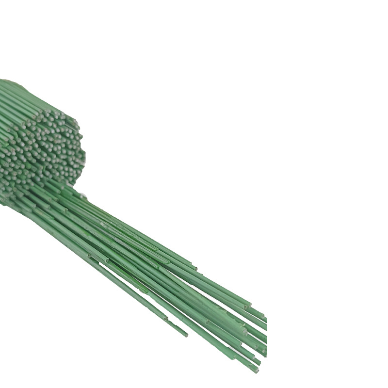 Flores de hierro lazo de alambre flor DIY hecho a mano jardinería flor camino arreglo de flores varilla de flor fija Dispositivo de papel envuelto fino material de alambre de hierro