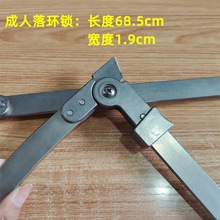 不锈钢落环锁成人儿童假肢矫形器配件膝关节支具膝铰链假肢铰链