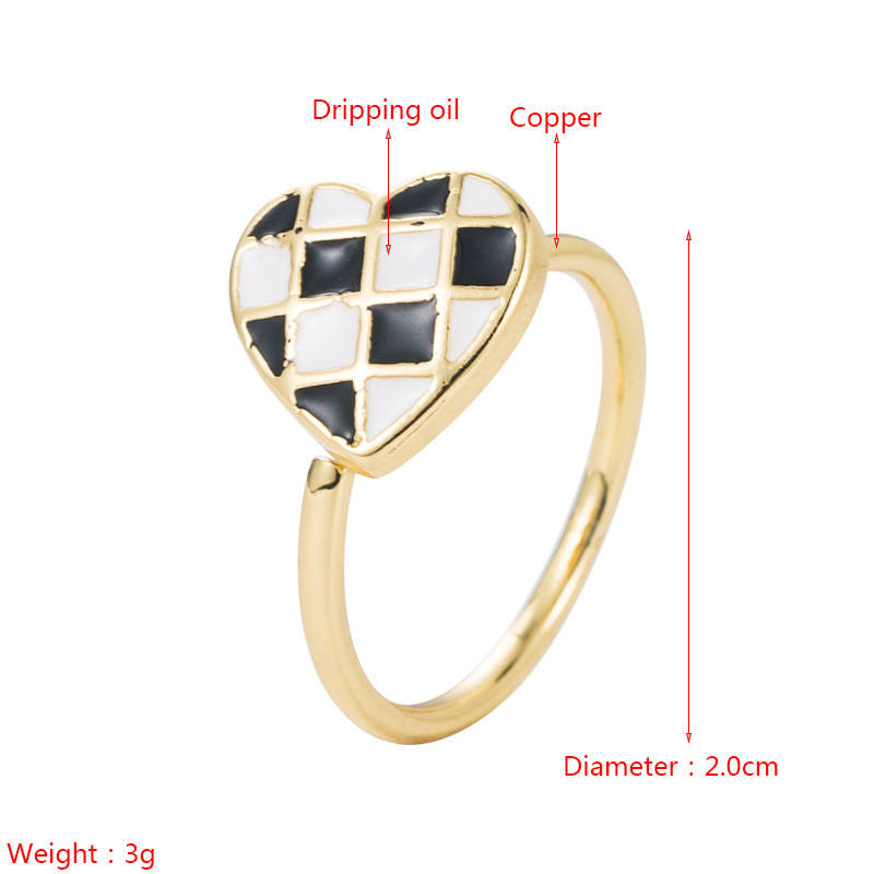 Title 1, Anello rotante da donna con zirconi micro-incis...