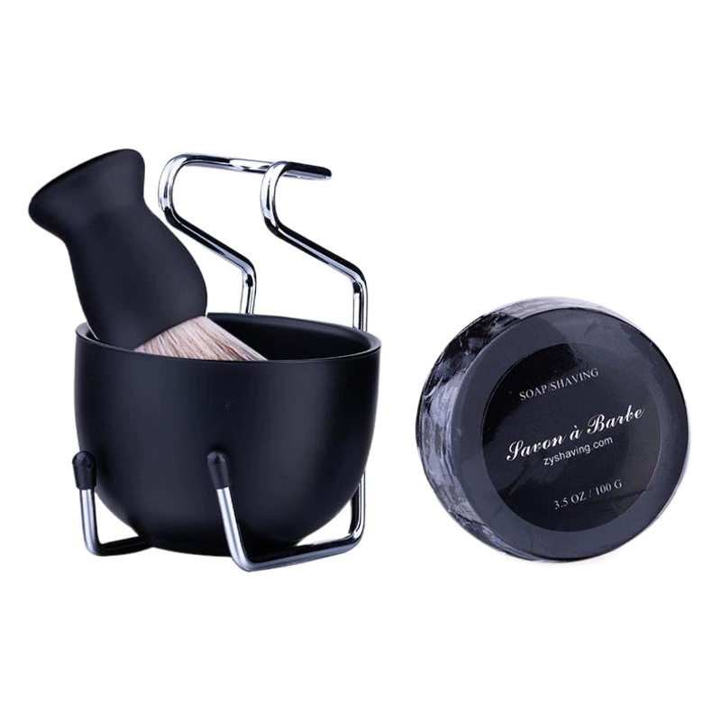 Мужской набор для бритья в наличии: комплект для ухода за бородой, мыло, чаша, подставка, щетка, уход за лицом