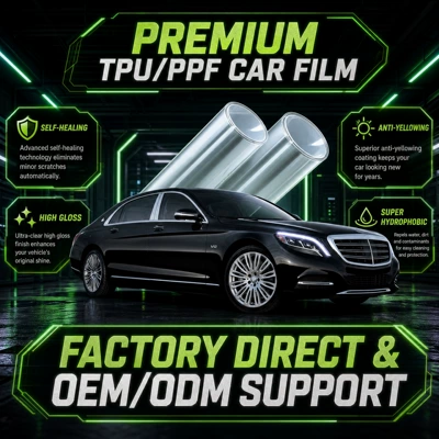 Tpu Car Wrap, Car Film, Paint Protection Film, Tpu Color Change Film, Ppf Transparent Car Wrap, Ppf Film, Full Car Wrap Film (Car paint protective film)