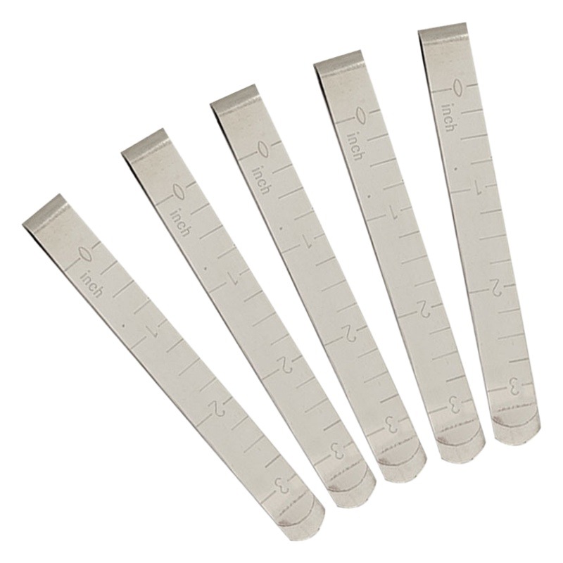 Rollo de costura de metal clip lateral Clip de costura 3 pulgadas Regla de medición acolchado clip de costura marca fija 20 paquete al por mayor
