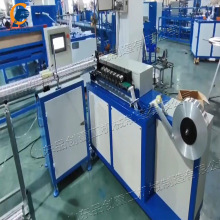 排气管软管制造机械 车间工厂铝箔排烟管生产机 排风烟道成型设备