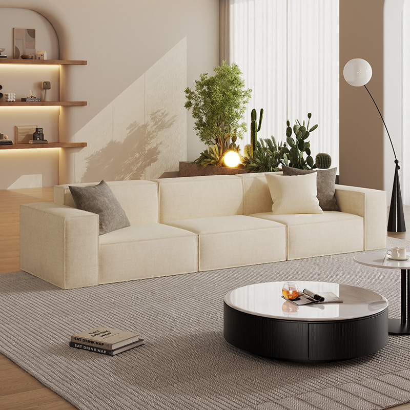 Sofá de compresión transfronterizo de comercio exterior pequeño tipo de sofá de compresión de vacío línea recta al aire libre sofá perezoso