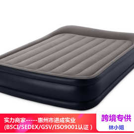 工厂生产内置枕头双人线拉空气床  户外室内充气床垫