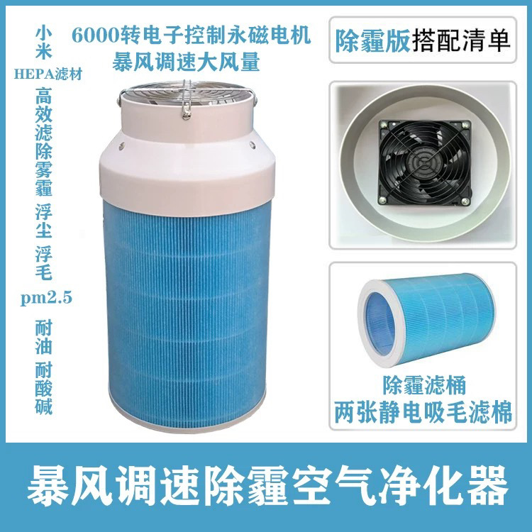 DIY Air Purifier for Home Use, Formaldehyde Removal, Haze Removal, Antibacterial Collection of Floating Dust and Floating Hair, Pet Family