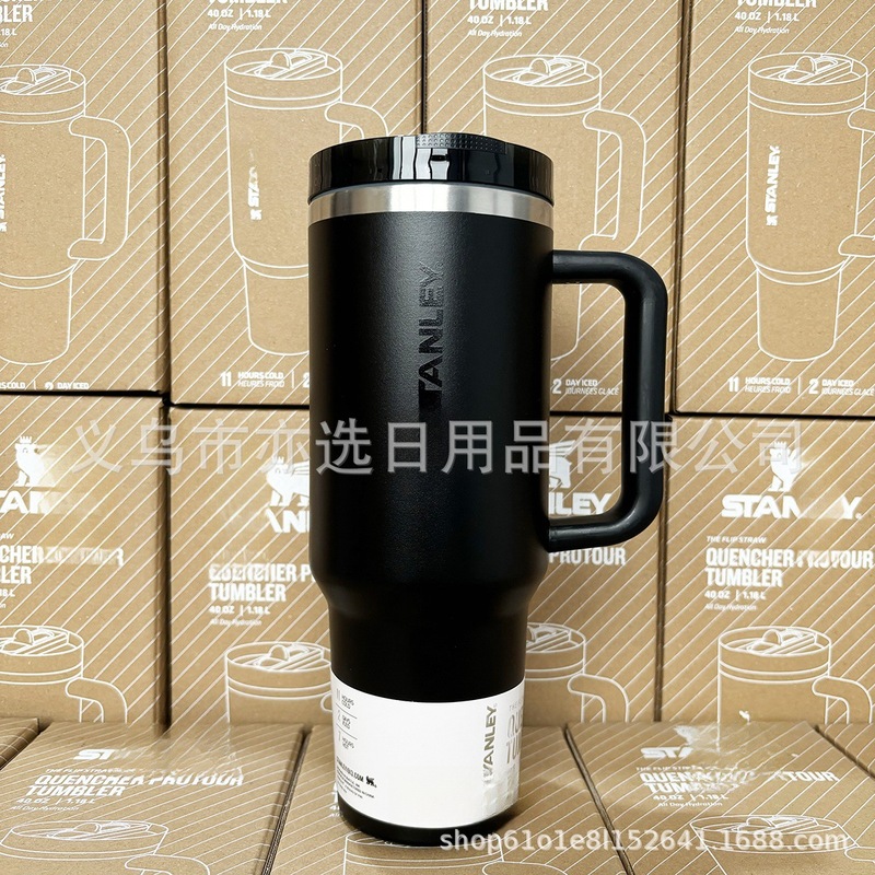 在庫あり 第三世代 第二世代 スタンレー（stanley）同型 40オンス 車載用カップ ハンドル付き 車載用保温カップ アイスバーカップ|undefined
