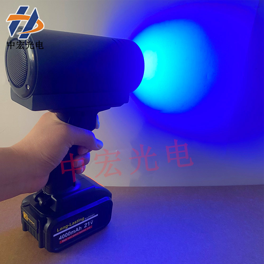 365Nm Handheld Uv Lamp for Automotive Paint Touch-Up, Putty Sheet Metal Inspection, and Paint Defect Detection, Rechargeable