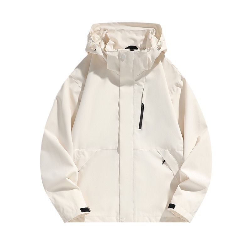 NASA冲锋衣三合一男女外套新款防风防雨春秋季登山服两件套潮|undefined