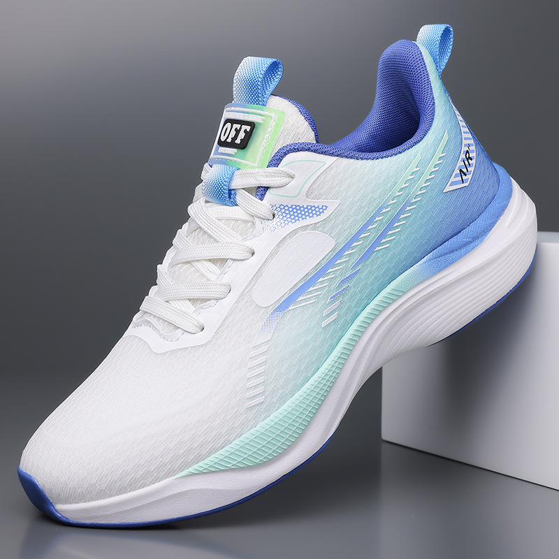 Large Size Mesh Sports Shoes, Popular Breathable, Non-Slip, Wear-Resistant, Casual Outdoor Trendy Shoes, Comfortable, Soft and Light Couple Shoes Wholesale