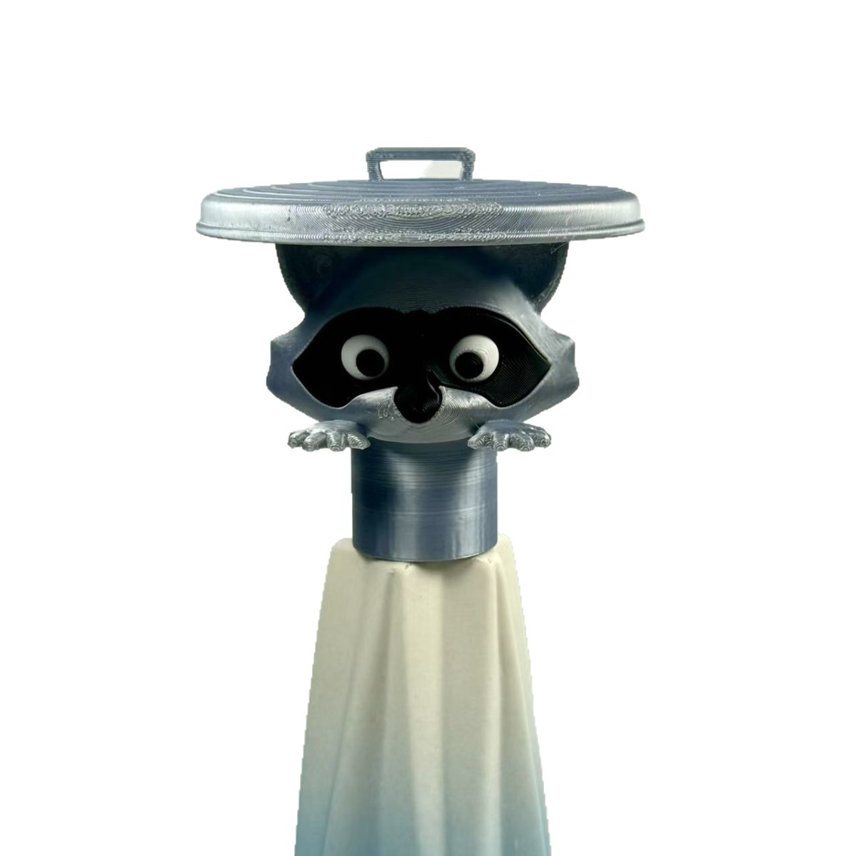 Adornos creativos transfronterizos accesorios lindos muñeca mano hogar creativo pequeño mapache ladrón caja de pañuelos lindo regalo