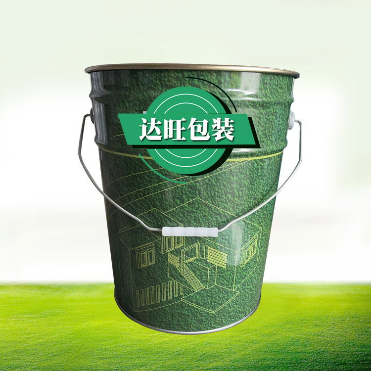 供应金属马口铁桶涂料油漆化工桶手提铁桶包装铁皮桶