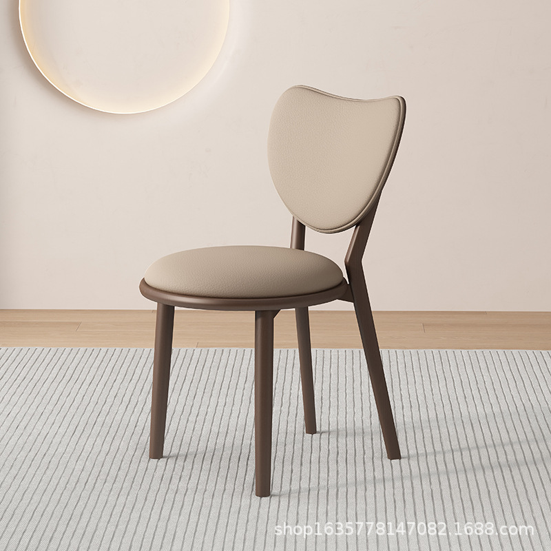Sillas de comedor de madera sólida, sillas de comedor caseras, restaurantes retro, hoteles, sillas simples, sillas de comedor casuales, sillas de amor
