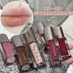 HERORANGE璨光星辰镜面唇釉 珠光水光嘟嘟唇细闪唇彩爆闪唇蜜跨境