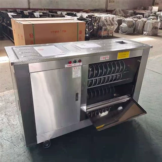 商用食品厂不沾辊子圆馒头机对辊65-2圆馒头机