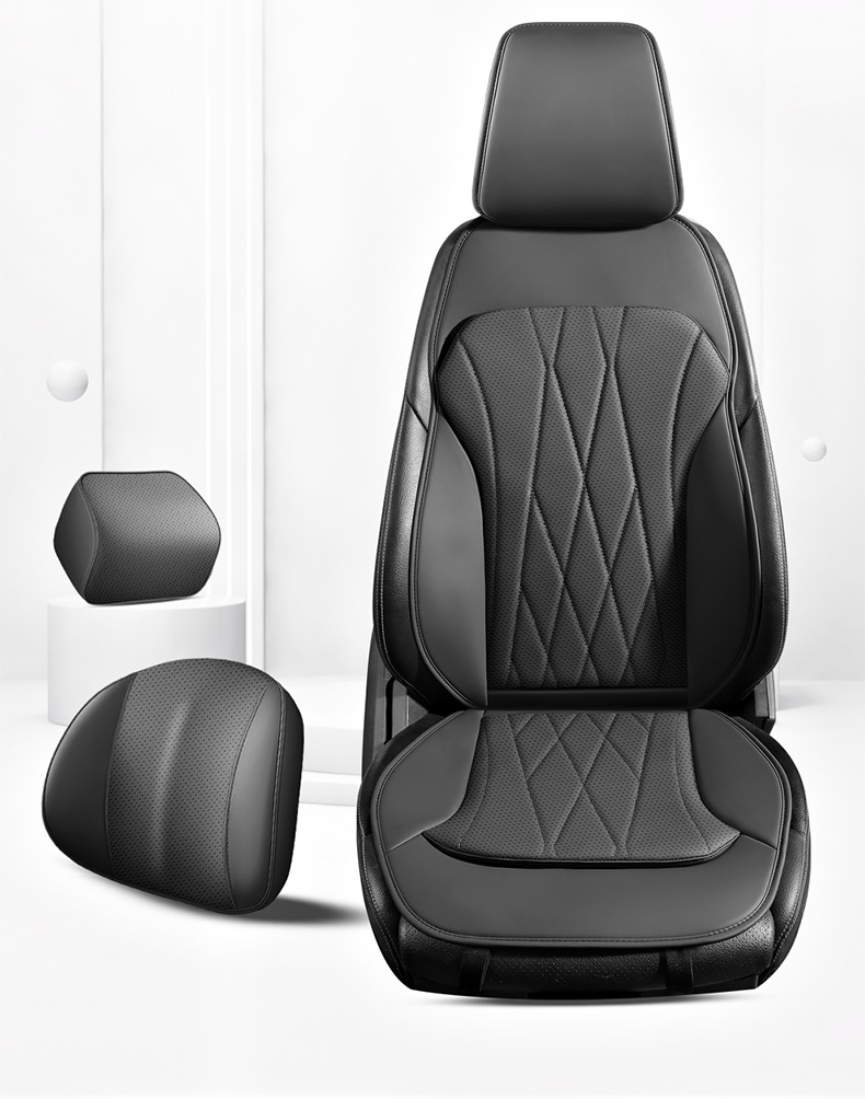 2026 Model Business Car Seat Covers Available in Multiple Colors, Full Coverage Seat Cushion Covers, Universal for All Seasons, Four-Season Car Seat Cushions