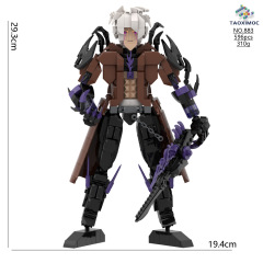 桃喜MOC新品 和平精英系列玩具积木弗拉迪拼装模型兼容乐高批发