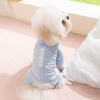 狗狗包肚四脚衣防蚊虫防掉毛防晒薄款春夏季冰丝猫咪宠物衣服