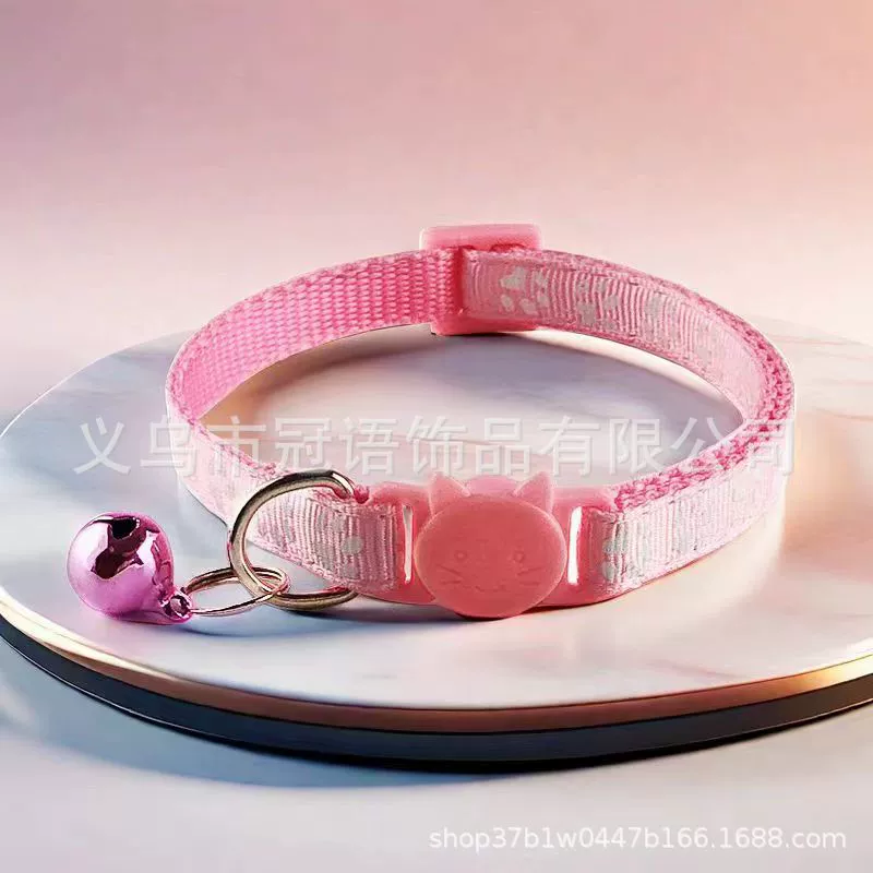 Трансграничный взрыв 1.0 широкий наклейка кошачья пряжка воротник для домашних животных кошачья собака регулируемая шейка