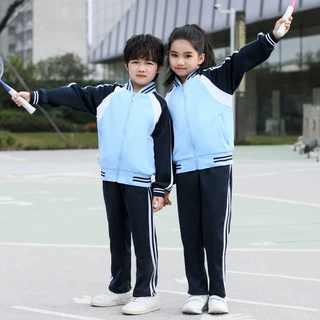 新款中小学生校服套装学院风初高中班服春秋季运动会团体服两件套